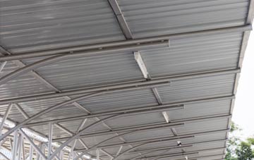 installing Latchmore Bank metal roofing